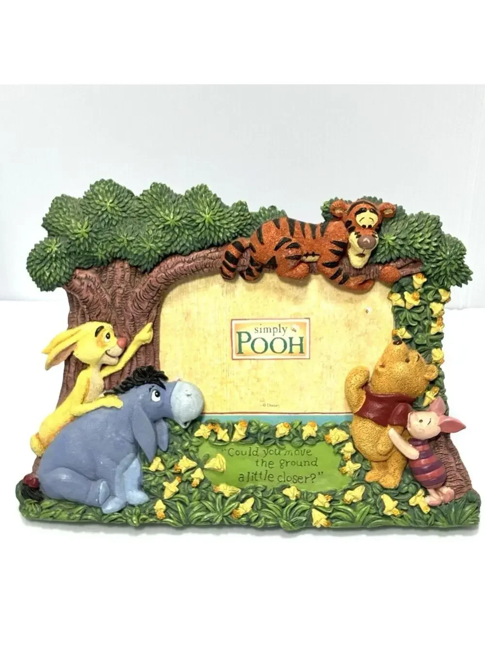 Disney Winnie Pooh 3D Photo Frame Tigger Piglet Eeyore Rabbit Vintage Pooh Bear